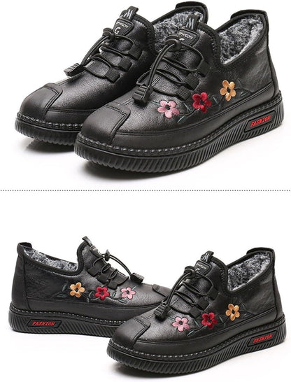 CM | Zapatillas deportivas de invierno para mujer de felpa gruesa