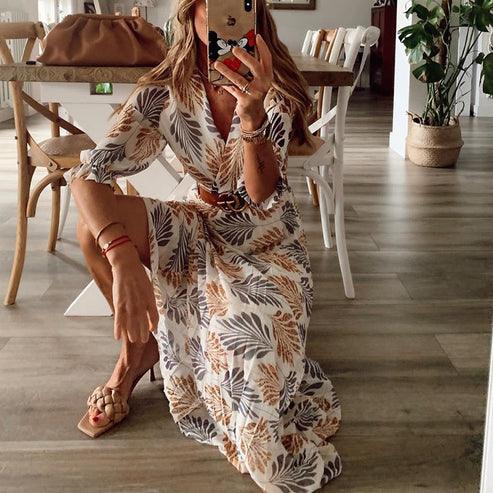 CM | maxi vestido elegante para mujer