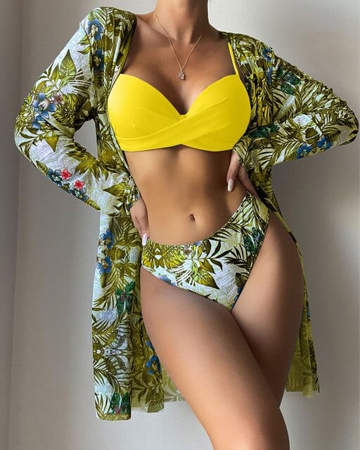 CM | Conjunto de bikini de 3 piezas