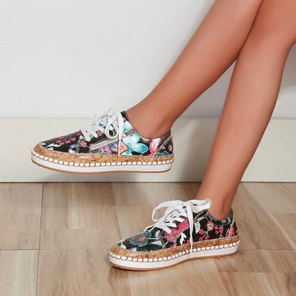 CM | Zapatillas ortopédicas de flores