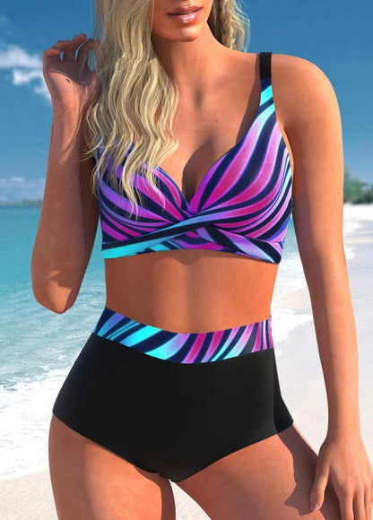 CM | Bikini de lunares y rayas