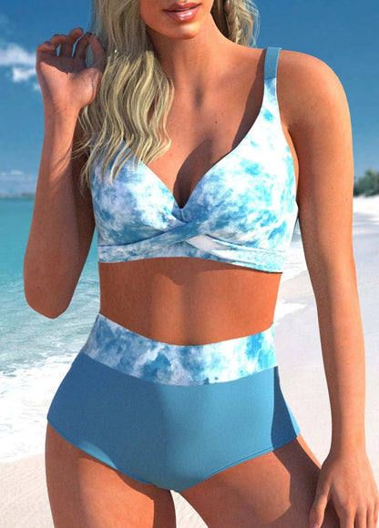 CM | Bikini de lunares y rayas