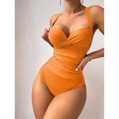 CM | Bikini de una pieza con parte delantera retorcida