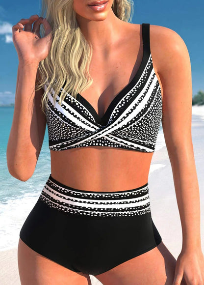 CM | Bikini de lunares y rayas