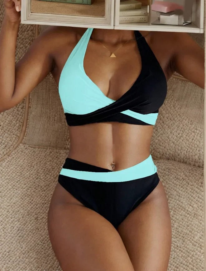 CM | Bikini sexy sin espalda con tirantes cruzados