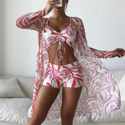 CM | Bañador de 3 piezas estampado