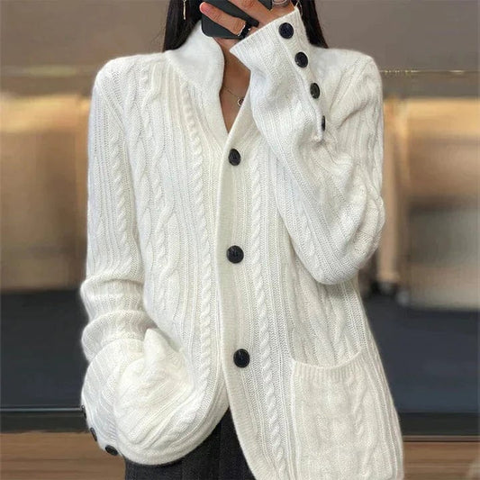 CM | Cárdigan blanco