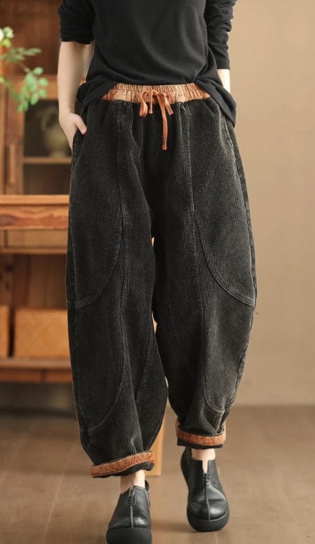 CM | Pantalones de pana de moda para mujer