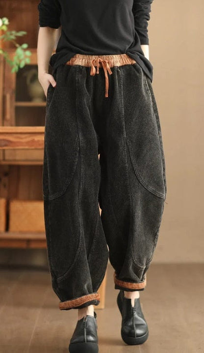 CM | Pantalones de pana de moda para mujer