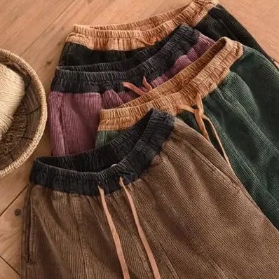 CM | Pantalones de pana de moda para mujer