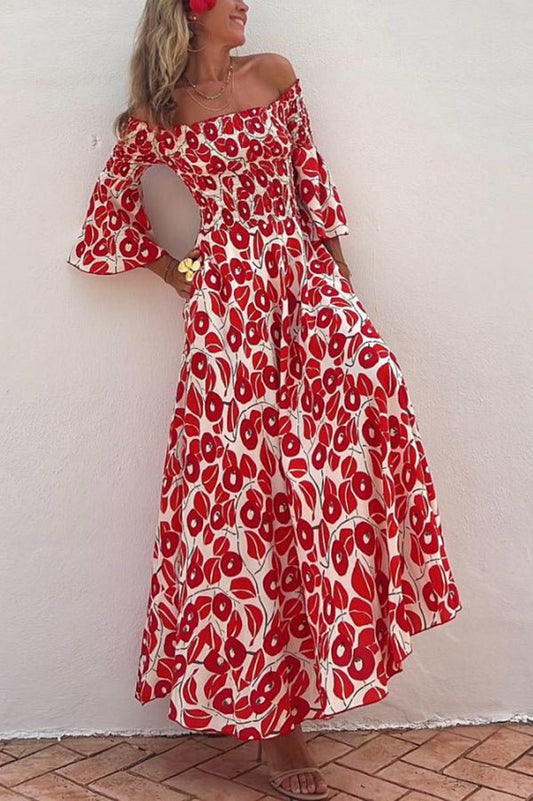 CM | Maxi vestido con estampado floral