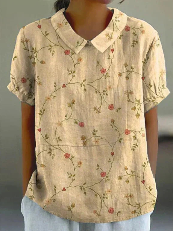 CM | Blusa casual con estampado floral