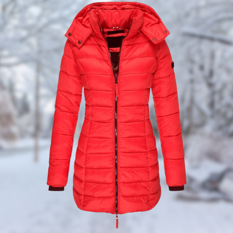 CM | Abrigo de invierno de largo medio a la moda