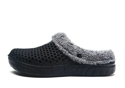 CM | Classic jardín de piel esponjosa zapatillas al aire libre