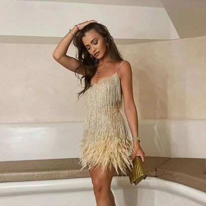 CM | elegante mini vestido para ocasiones nocturnas