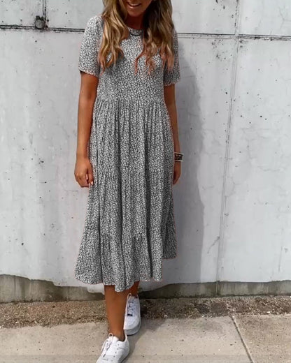 CM | Mira |Vestido midi floral