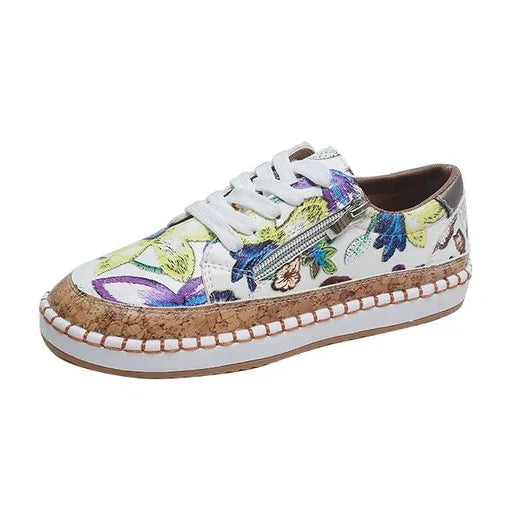 CM | Zapatillas alpargatas con estampado floral