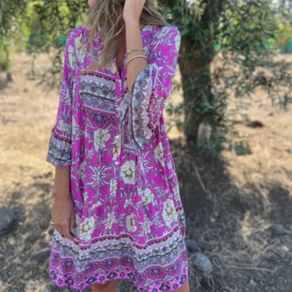 CM | Maxi Vestido Floral Luxe