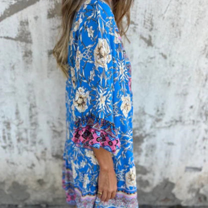 CM | Maxi Vestido Floral Luxe