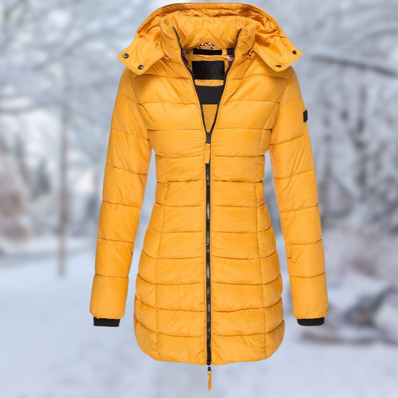 CM | Abrigo de invierno de largo medio a la moda